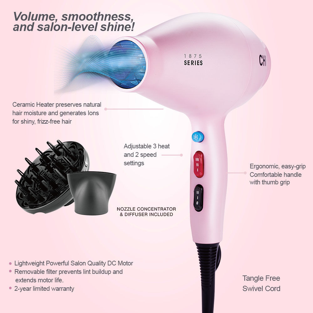 CHI 1875 Ballerina Hair Dryer